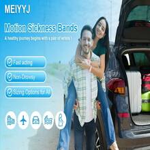 1 Pair/2 Pcs Motion Sickness Wristbands Single And Double Buckle Combination Wristband Silicone Material Hand Wash Only Reusable Suitable For Travel, Cruise Parties And Similar Occasions