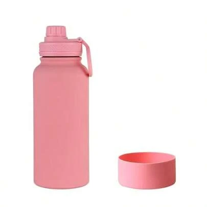 Garrafa Térmica Aço inox Com Alça Academia 350ml/600ml/800ml/1000ml/1200ml 26