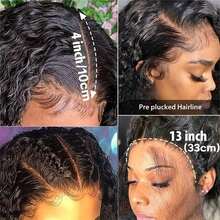 Bob Curly Headband Wig Short Deep Curly Glueless Wigs Put On And Go Wig Synthetic Hair 200% Density Jerry Curly Wig With Headband Deep Wave Wigs Scarf Wig For Women Full Machine Made Wig Natural Color - Natural Black - 查看 4