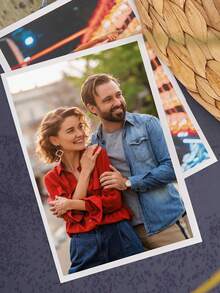 Impression photo personnalisée haute qualité de 4x6 pouces, cadeaux photo personnalisés, album de mariage avec impression photo personnalisée, cadeaux commémoratifs familiaux, cadeaux photo personnalisés pour anniversaire, cadeaux romantiques uniques pour petit ami, petite amie, meilleur ami, cadeaux chaleureux pour anniversaire, cadeaux pour elle, cadeaux pour lui, photos de couple, articles personnels - Multicolore - Voir 5