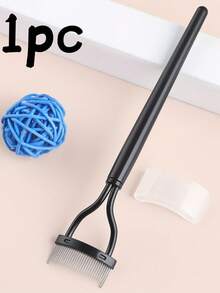 2pcs/1pc Ergonomic Long Handle Eyelash Comb, Steel Needle Eyelash Separator, Eyelash Styling Tool, Beauty Tool. Home/Travel Eyelash Tool, Beauty Salon Beauty Tool,Giveaways - Multicolor - View 10