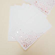 20pcs/40pcs/100pcs White And Rose Gold Napkins Rose Golden Foil Polka Dots Confetti Guest Towel Napkins Disposable Hand Towels Dinner Paper Napkins For Birthday Party, Picnic, Wedding, Christmas Party Supply - White Rose Gold Dots - View 4