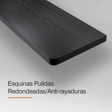 SUIOO OSLIFE Set de 6 Repisas Flotantes de MaderaEstante Flotante Minimalistas Pantalla Colgante Decorativa Soportan hasta 10 kg para Decoración de Decorar tu Cocina Sala Baño Cuarto Color Madera - Color Madera+6 Pz (50 x 15cm) - Ver 5