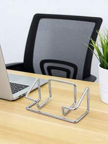 1个现代风格名片架展示架，桌面名片收纳盒 - 一體鏤空名片座 - 查看 6