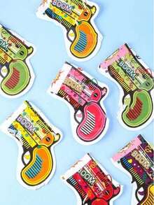 10/15/20pcs Colorful Sequin Tasseled Fake Fish Decorations, With Small Bells And Pompoms Design, Suitable For Weddings, Birthdays, Christmas, New Year, Halloween Carnival Parties, Party Supplies And Gifts, Festive Essentials, Fun Patterns, Best Random Assortment - Multiple Specifications and Colors - View 2