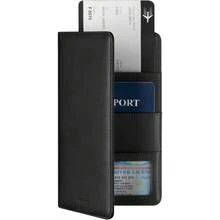 VULKIT Cartera Porta Pasaporte Billetera de Viaje con Bloqueo RFID para Hombres y Mujeres - AAA - Ver 1