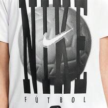 Teen Girl Nike DRI-FIT Breathable Crew Neck Short Sleeve T-Shirt - White - View 4