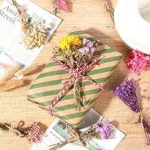 VAIPI - Paquete de 10 ramos de flores secas varias combinaciones de flores secas con tallo mini paquetes de flores naturales secas arreglo floral artificial para florero decoración de boda - Multicolor - Ver 5