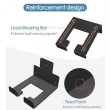 Organizador de cochera resistente para colgar en la pared organizador de cobertizos para césped cochera almacenamiento de herramientas de jardín 2 paquetes - como en la foto - Ver 2