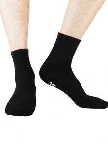 1pair Men's Funny Cool Saying 'This Guy Has An Awesome Wife' Fashion Novelty Happy Socks, Comfortable Crew Socks, Socks Gifts For Wedding Day Husband, Valentine Gifts, Fall - 彩色 - 查看 4