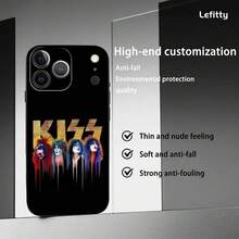 K-KISSes Band Rock Logo Phone Case For 17 16 15 14 13 12 11 Pro Max Plus Mini Black Frosted Soft Shell Funda.Christmas Accessories.Case. Limited-Time Discount. 17 Pro Max Case. Novelty Cases. Basic Phone Cases. 17 Pro Case. - z3 - 查看 5