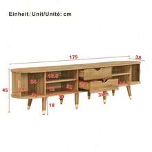 Television Stands & Entertainment Centers - Wood + MDF - View 7