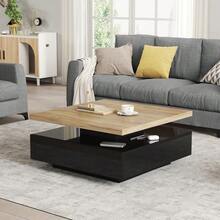 Coffee Tables - Walnut + Particle Board - View 5