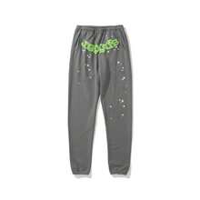 Men Women Hip Hop Spider Web Print Hoodies Sweatshirt Pants Autumn Gothic Punk Long Sleeve Loose Hooded Oversized Pullover Tops  Spring/Fall    Regular Fit    Drawstring  Pocket  Rib-Knit    Halloween - Army Green - View 4