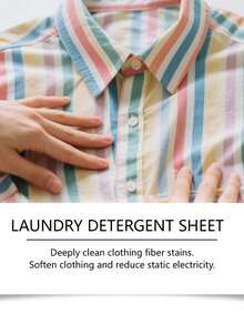 Bulk Natural Fabric Softener Sheets, Lavender Scented, Coconut Scented Fabric Softener, Natural Pet Clothing Cleaning Fragrance Sheets - Multicolor - View 2