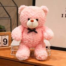 1个情人节礼物糖果色泰迪熊毛绒娃娃，柔软可爱，可作抱枕，家居装饰，送给女朋友、闺蜜、孩子的生日礼物 - 彩色 - 查看 18