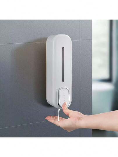 Wall-Mounted Soap/Detergent Dispenser, Suitable For Bathroom And Kitchen, Can Hold Shampoo/Body Wash/Hand Soap/Dish Soap And Other Liquids, Equipped With Reusable Manual Pump, Applicable For Home, Kitchen, Bathroom, Restaurant, Hotel And School. Suitable As A Gift For Ladies, Mothers, Friends, Girlfriends And Boyfriends. Perfect Choice For Birthday, Wedding, Anniversary, Valentine's Day, Thanksgiving And New Year Surprises. This Product Is Nearly Perfect.