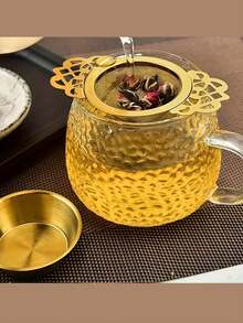 这款不锈钢茶漏采用花边设计，可重复使用，经久耐用，易于清洁，是散茶爱好者的理想之选。适合家庭使用，并兼容多种茶壶。 - 彩色 - 查看 4