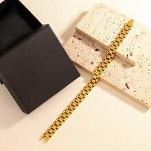 Stainless Steel Vacuum Electroplated Colorful Bangle, Fashionable & Exquisite Jewelry - Multicolor - View 4