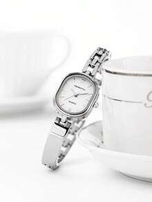 1pc Women's Casual Fashion Versatile Minimalist Quartz Watch, Suitable For Daily Wear - one-size - View 6