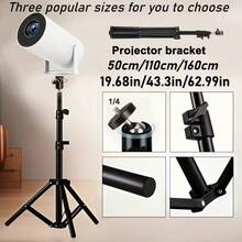 VELEC 43.31 Inch Adjustable Tripod Stand, Carbon Steel Tripod With Floor Mount Base, Compatible With HY300 PRO/HY300/YG300/HY320 MINI And Most Projectors