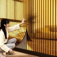 ucdfi 1卷加厚3D泡沫墙板，自粘亮面网格墙贴，家居装饰壁纸，卧室墙面装饰壁纸，客厅和卧室电视背景墙装饰壁纸 - 閃亮色 - 查看 3