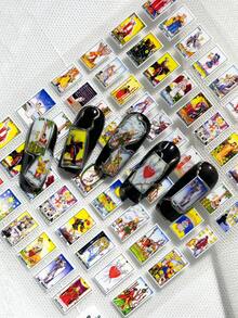 一款复古占卜美甲贴纸，采用浮雕纹理设计，传统绘画风格和色彩，以神秘的塔罗牌为主题，适合个人DIY，打造复古神秘美甲。 - 彩色 - 查看 7