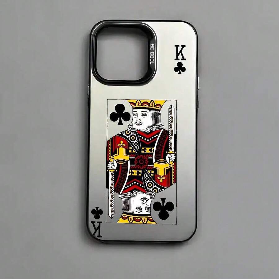 Fashion Playing Cards K Phone Case For 17 16 15 14 13 12 11 Pro Max Air Multicolor Matte Laser Metallic Aurora Funda.Christmas Accessories.Christmas Phone Case. Hot-Selling Phone Cases. Stocking Stuffers. Limited-Time Discount. 17 Pro Case. Case. - Z1 - 查看 1