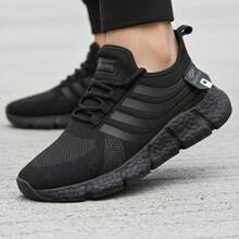 Fast Saymon Men's Gym Shoes Adult Sneaker New Chin Yy Original - 黑色 - 查看 1