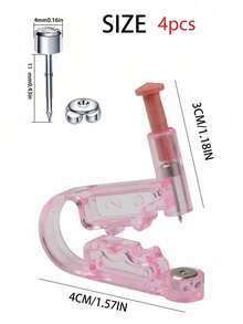 20/10/5PCS Disposable Ear Piercing Gun Kit Asepsis Healthy Easily Use Nose Lip Earring Piercer Tool Machine Set Ear Studs Body Jewelry Accessories