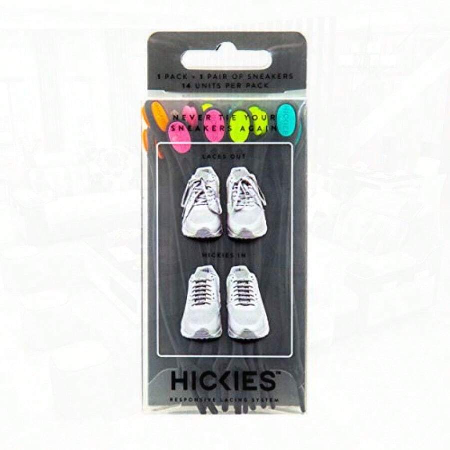 HICKIES 1.0 - Cordones sin atar - NegroMulti - Ver 1