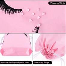 83pcs Lash Shampoo Bottles Brushes Set For Lash Extension Soft Eyelash Brush, Foam Pump Bottle, Aftercare Bags And Lash Washing Brush Lash Mascara Wands With Case Makeup Tools Kit - Multicolor - View 2