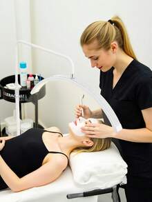 Diamante Lámpara Led Para Pestañas Salón De Belleza - Blanco - Ver 5