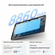 Lenovo 平板電腦 聯想平板小新 ProGT 11.1吋辦公室學習遊戲AI平板 3.2K超清高刷 驍龍8Gen3 - 灰色 - 查看 6