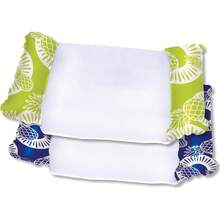 Waterlife 4-in-1 Pool Hammock 2-3-4 Packs Inflatable Pool Chair Float Water Hammock Saddle Lounge Chair Hammock Drifter Multiple Colors - Azul marino y verde - Ver 5