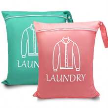 1pc Waterproof Wet Dry Bag, Reusable Laundry Bag, Diaper Bag, Swimsuit, Workout, Gym, Swimming, Yoga Storage - Multicolor - View 6