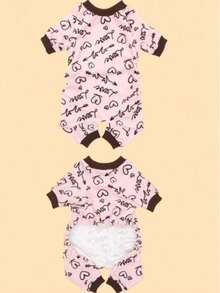 1件宠物狗睡衣，防掉毛休闲可爱空调服，适合小型至中型犬，宠物 - 彩色 - 查看 7