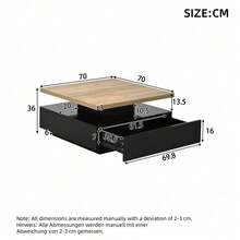 Coffee Tables - Walnut + Particle Board - View 10