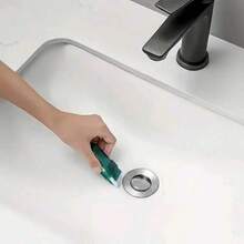 1pc Multi-Functional Cleaning Brush - Reusable, No Battery Needed, Suitable For Kitchen And Bathroom Cleaning - Removes Limescale, Rust And Glass Stains/Cleaning Tool/Scouring Pad And Cleaning Stick - Multicolor - View 6