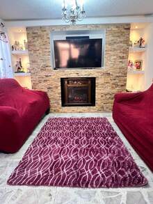 Area Rugs & Sets - Sıcak Pembe - Görünüm 3