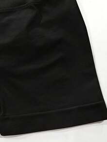 Bộ 3 quần short thể thao nữ, quần legging ngắn không đường may, co giãn, cạp cao, không xuyên thấu, ôm bụng, thích hợp cho tập thể dục, chạy bộ, đạp xe, yoga, thể thao và mặc thường ngày. Mùa hè. - Nhiều màu - Xem 5