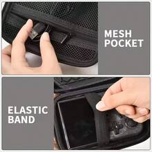 Travel Storage Case Compatible With R36S/RG353V/RG35XX/RG353VS/Game Boy Retro Handheld Consoles. Features Shockproof Hard Shell Protection. Handheld Emulator Organizer Case. Android Game Console Portable Case (Box Only). - Black - View 6