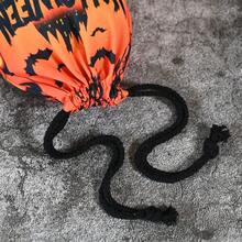 1/3pcs Halloween Drawstring Candy Gift Bags, Pumpkin Design, Lightweight And Reusable, Suitable For Party Favors, Holiday Decor Or Themed Events, Practical Tote Bag For Christmas, Halloween, Easter Party Gifts And Packaging - Multicolor - View 8