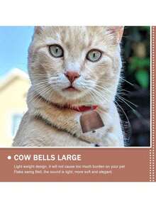 EstiloTotority Campana de Cobre Vaca Caballo Oveja 4 Piezas Cencerro De Metal Cencerro con Mango Cencerros De Vaca para Manualidades Cencerros a Granel Campana De Oveja Cencerro MetálicoVersión mejorada - 1 - Ver 6
