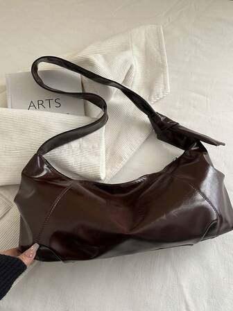 1pc Women's Fashionable Casual Commuter Shoulder Bag