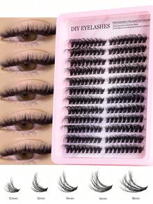 MEM Bộ nối mi D-Curl 560/530/216/192 sợi, dung lượng lớn, thích hợp cho người mới bắt đầu, bền lâu, mi đơn, nhiều kiểu dáng, bộ nối mi tự làm, dễ dàng tạo nên đôi mắt quyến rũ tại nhà, vật dụng trang điểm thiết yếu, bộ mi dung lượng lớn, thích hợp cho cosplay, đám cưới, dạ hội, trang điểm sân khấu và các dịp khác. - D - Xem 14