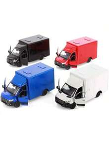 EstiloKiNSMART - Furgoneta de carga Mercedes-Benz Sprinter UPS Edition 1:48 O escala 5 pulgadas modelo de metal fundido a presión furgoneta de juguete ()Versión mejorada