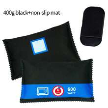 2X Reusable Car Dehumidifier Bag – Moisture Absorber For Cars & Small Spaces - Black - View 9