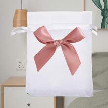 100 chiếc/50 chiếc/20 chiếc/10 chiếc/1 chiếc túi vải organza thắt nơ màu sâm panh, túi quà cưới, túi quà tiệc màu xanh lá cây, túi tiệc màu xanh lá cây, túi organza Giáng sinh, túi quà nhỏ, túi đựng trang sức, túi dây rút mini, túi lưới, thích hợp làm quà tặng tiệc cưới, bao bì quà tặng Giáng sinh. - Rượu sâm banh - Xem 4