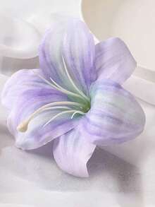 7pcs/Set Hawaiian Flower Hair Clips, Lily Flower Decor Hair Clips, Faux Flower Hair Clips, Boho Side Bangs Clips, Sweet Beach Holiday Hair Accessories, Elegant Flower Duck Clips, Beach Photo Props, Suitable For Casual Wear And Daily Styling, Also Suitable For Valentine's Day Everyday Wear.